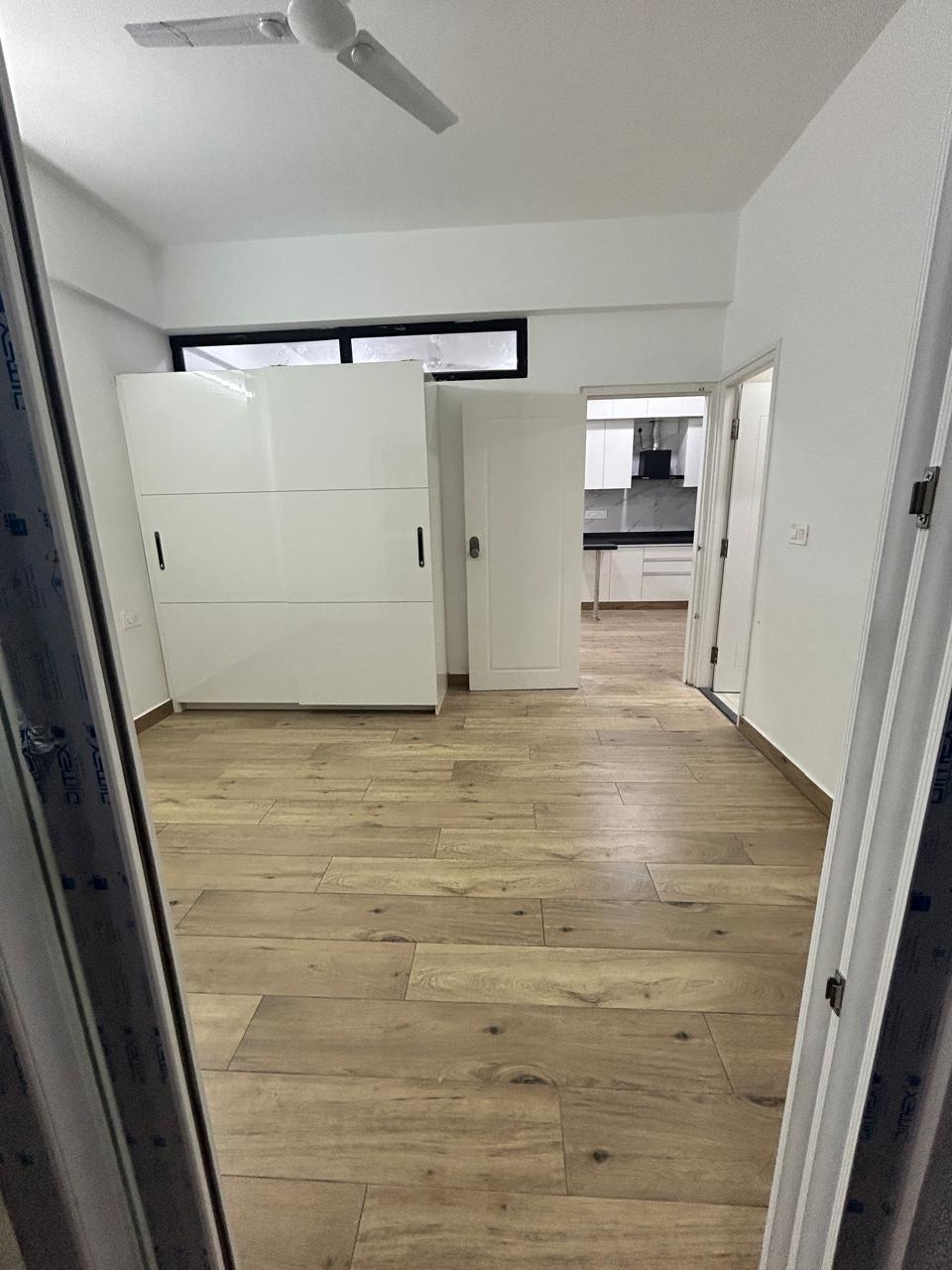 Bedroom with built-in wardrobe