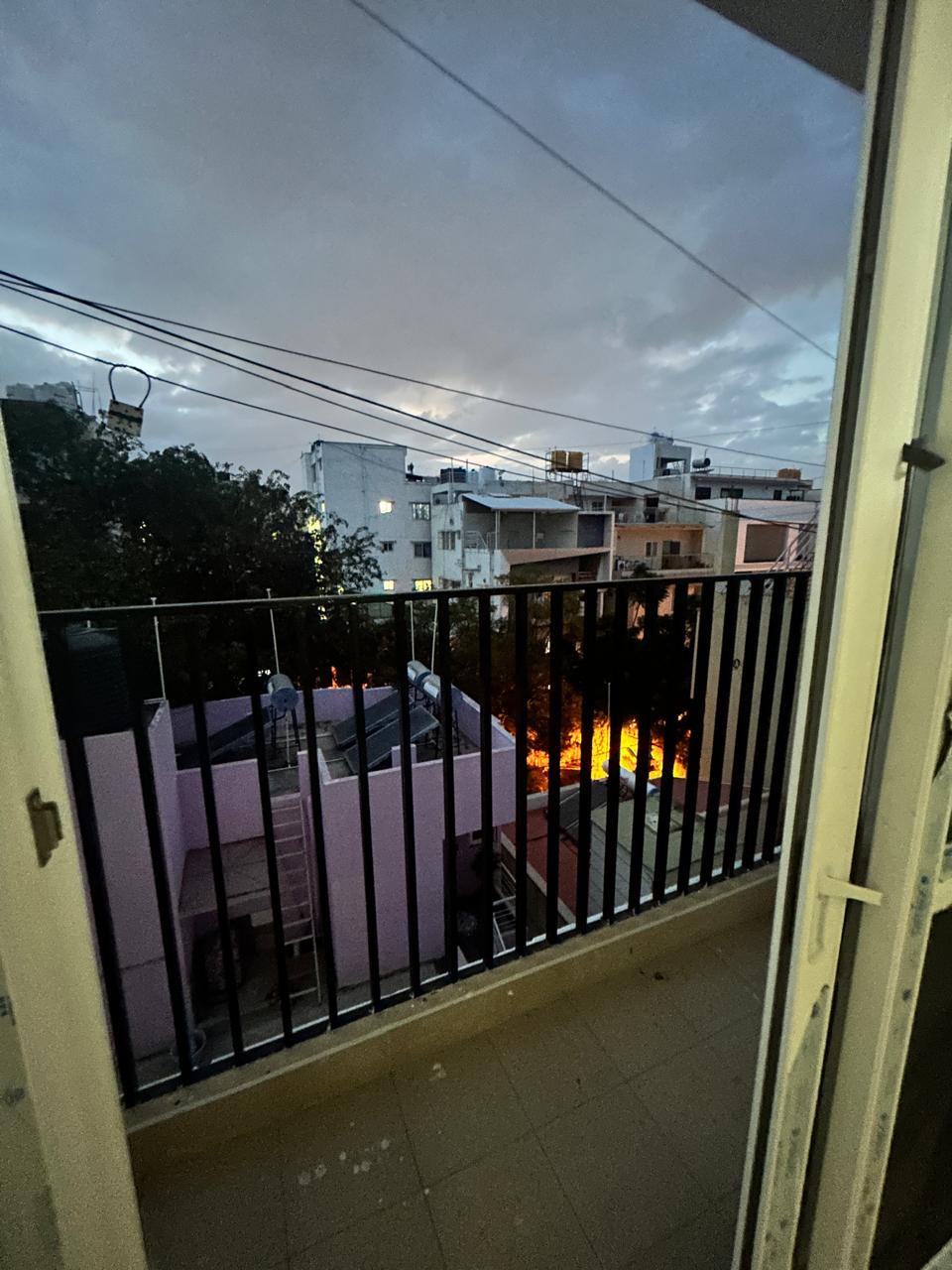 Private balcony